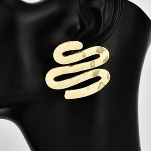 Geometric Zig Zag Shaped Earrings